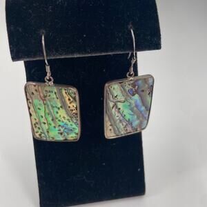 Mother of Pearl panel earrings